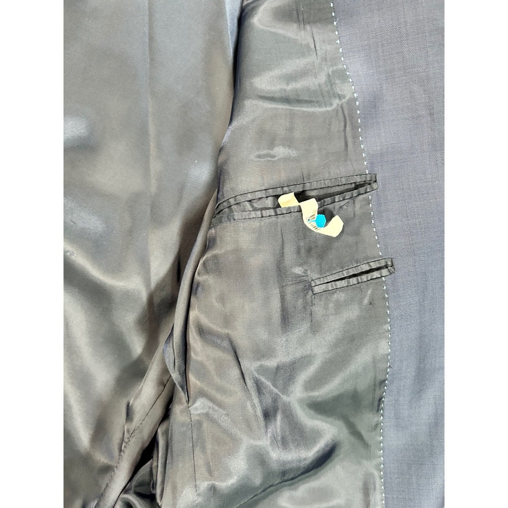 Peter Millar 100% Wool Button Blazer Sport Coat Made in Canada Notch Lapel 44T - Picture 7 of 16